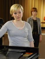 Ihre Leidenschaft ist die Musik: (v.l.n.r.) Luzi (Selina Müller), Emma (Kasia Borek) und Sophie (Franciska Friede) ... © SAT.1