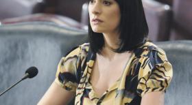 Criminal Minds - Für einen ganz besonderen Einsatz muss sich Prentiss (Paget Brewster) beim Strafkomitee des US-Senats verantworten ... © ABC Studios