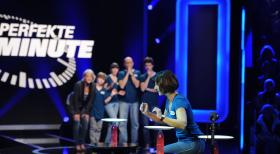 Die perfekte Minute - Marion Fritsch (vorne) gibt alles, um das Spiel für sich entscheiden zu können ... © Frank Hempel SAT.1