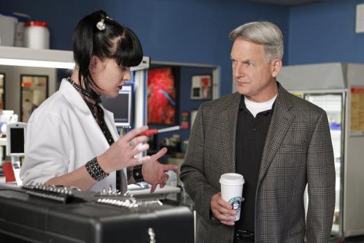 Navy CIS - Versuchen einen Fall aufzuklären: Abby (Pauley Perrette, l.) und Gibbs (Mark Harmon, r.) ... © CBS International Television (ehem: Paramount Pictures International)