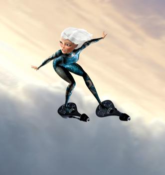 Monsters vs Aliens - Versucht alles, um die Welt vor Aliens die Weltherrschaft übernehmen wollen, zu retten: Gigantika ... © TM and   2008 by DreamWorks Animation LLC. All rights reserved.