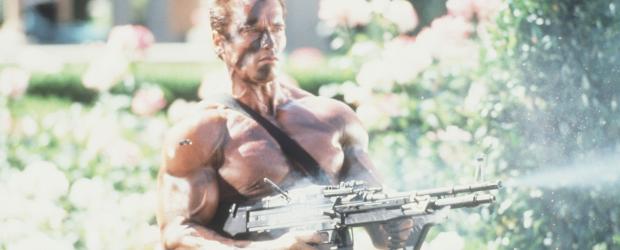 Phantom-Kommando - John Matrix (Arnold Schwarzenegger) gelingt es, das Versteck und Hauptquartier der Terroristen ausfindig zu machen. Doch vorher muss er alleine gegen eine halbe Armee kämpfen ... © 20th Century Fox Film Corporation