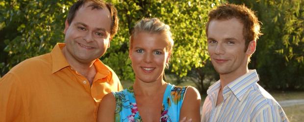 Witzige Sketche mit den "Dreisten Drei": v.l.n.r. Markus Majowski, Mirja Boes, Ralf Schmitz © Stephen Power Sat.1 Witzige Sketche mit den "Dreisten Drei": v.l.n.r. Markus Majowski, Mirja Boes, Ralf Schmitz © Stephen Power Sat.1