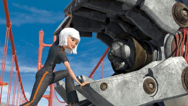 Monsters vs Aliens - Muss die Welt vor Aliens, die die Weltherrschaft übernehmen wollen, retten: Gigantika ... © TM and   2008 by DreamWorks Animation LLC. All rights reserved.