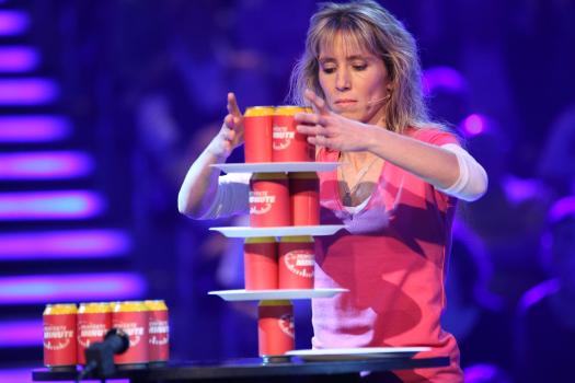 Die perfekte Minute - Gibt alles: Simone Janke ... © SAT.1