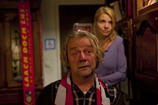 Danni Lowinski - Sind sich nicht immer einig: Kurt (Axel Siefer, l.) und Danni (Annette Frier, r.) ... © SAT.1