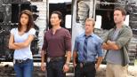 Im Kampf gegen das organisierte Verbrechen im Paradies: Steve (Alex O'Loughlin, r.), Danny (Scott Caan, 2.v.r.), Chin (Daniel Dae Kim, 2.v.l.) und Kono (Grace Park, l.) ... © 2011 CBS BROADCASTING INC.  All Rights Reserved.