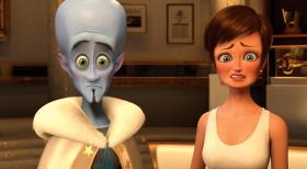Megamind - Den Machtwechsel in Metro City haben sich Roxanne Ritchie (r.) und vor allem Megamind (l.) irgendwie spannender vorgestellt ... © MEGAMIND TM &   2012 DreamWorks Animation LLC. All Rights Reserved.