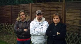 Familie Decaro tut alles, dass das nervige Haustier aus der Nachbarschaft verschwindet. © SAT.1