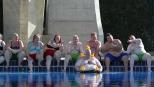 Sagen den Kilos den Kampf an: (v.l.n.r.) Julia, Barbara, Jeannette, Piero, Stefan, Philipp, Sezer und Paride ... © Enrique Cano SAT.1 Sagen den Kilos den Kampf an: (v.l.n.r.) Julia, Barbara, Jeannette, Piero, Stefan, Philipp, Sezer und Paride ... © Enrique Cano SAT.1