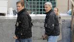 Navy CIS - Ermitteln in einem neuen Fall: Tony (Michael Weatherly, l.) und Gibbs (Mark Harmon, M.) ... © CBS Television