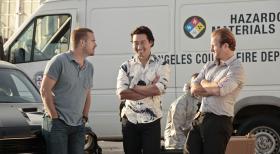 Navy CIS: L.A. - Müssen zusammenarbeiten: Callen (Chris O'Donnell, l.), Chin (Daniel Dae Kim, M.) und Danny (Scott Caan, r.) ... © CBS Studios Inc. All Rights Reserved.