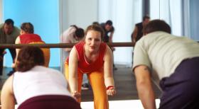 Muskelaufbau durch Autosuggestion: Der neueste Müll im Fitnesswahn oder DIE Neuerung auf dem Gesundheitsmarkt? (Nina Vorbrodt) © Sat.1