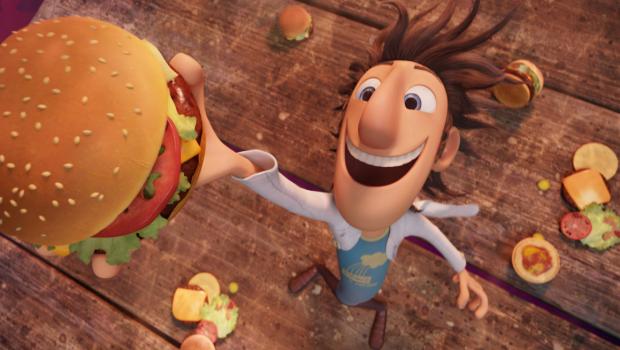 Wolkig mit Aussicht auf Fleischbällchen - Träumt seit seiner Kindheit davon, ein großer Erfinder zu werden: Flint Lockwood ... © 2009 Sony Pictures Animation Inc. All Rights Reserved.