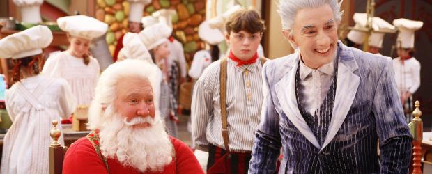 Santa Clause 3: Eine frostige Bescherung - Jack Frost (Martin Short, r.), eigentlich so etwas wie der verlängerte Arm des heiligen Rauschebarts (Tim Allen, l.), hat die Nase voll davon, ständig zweite Geige zu spielen. Mit allen erlaubten wie unerlaubten Mitteln strebt er nach der Macht im Weihnachtsreich ... © Disney All rights reserved
