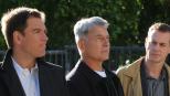 Ermitteln in einem neuen Mordfall: Gibbs (Mark Harmon, M.), Tony (Michael Weatherly, l.) und McGee (Sean Murray, r.) ... © CBS Television
