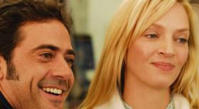 Zufällig Verheiratet - Durch einen racheplan sind Patrick (Jeffrey Dean Morgan, l.) und Emma (Uma Thurman, r.) zufällig verheiratet. Als sie sich näher kennenlernen, gerät ihr Gefühlsleben durcheinander ... © 2008 Accidental Husband Intermediary, Inc. All Rights Reserved.